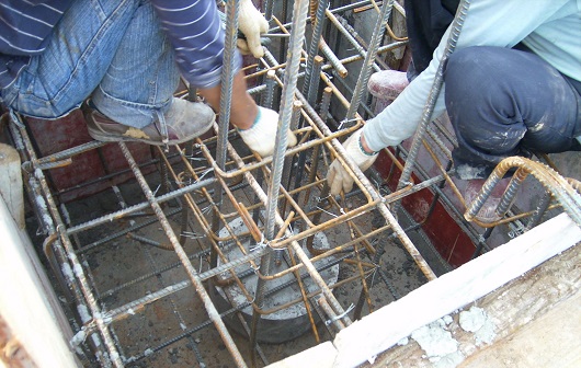 鋼結構預埋件施工